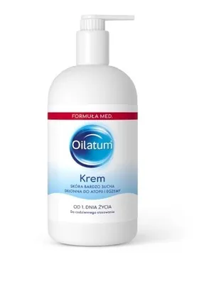 Image de Oilatum Formule Med Crème pour peau très sèche, sujette à l'atopie et à l'eczéma, 300 ml