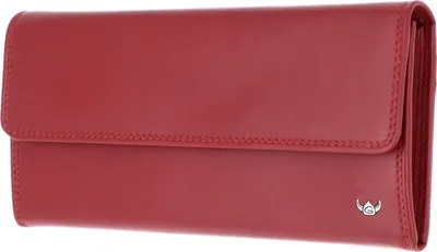 Produktbild von Golden Head Leder Geldbörse Polo RFID Protect Damenbörse 2828 Rot dunkelrot