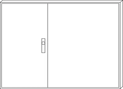 Produktbild von f-tronic ZA115 Leergehäuse H 1100 ZA115B 1300mm IP31 7120510