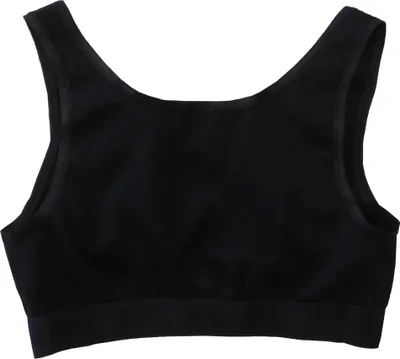 Produktbild von HERMKO 5420 Damen Bustier aus Baumwolle / Elasthan, Farbe:schwarz, Größe:48/50 (XL)