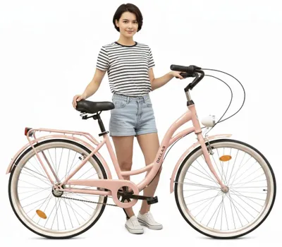 Produktbild von Dallas Bike Fahrrad - Citybike für Damen 26 Zoll - Shimano Nexus 3-Gang - Rahmen M 17" - Rosa