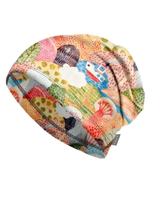 Obrázek produktu pro Unuo, Dětská fleecová čepice Homeless, Merry Hills - M (49-52 cm)