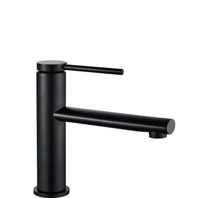 Zdjęcie produktu dla Bateria Umywalkowa REA OVAL Czarna Niska