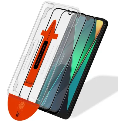 Zdjęcie produktu dla 2-pak Xiaomi Poco C75 Szkło ochronne na ekran - Szkło hartowane | [Automatyczna instalacja] - Bez bąbelków