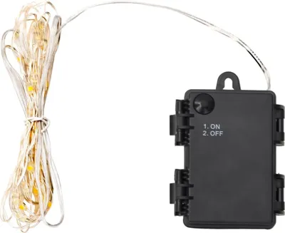 Produktbild von LED-Lichterkette mit 15 LEDs und Gebläse 150 cm