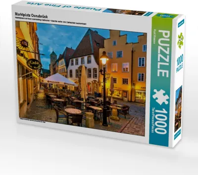 Produktbild von Calvendo Marktplatz Osnabrück 1000 Teile Puzzle quer 640x480mm, Krause Kurt; 7335894