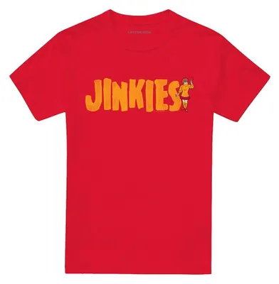 Immagine prodotto di Maglietta unisex "Jinkies" di Scooby Doo, taglia L, colore rosso (modello TV40777)