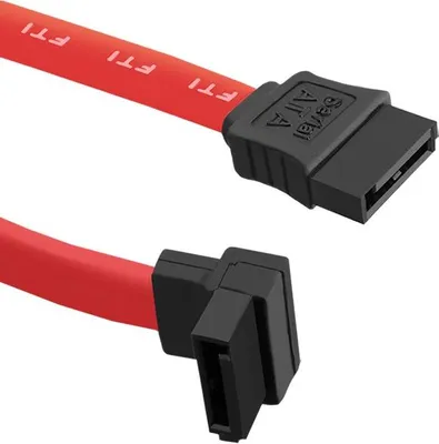 Produktbild von Qoltec Kabel SATA S | R/A | 0,5m