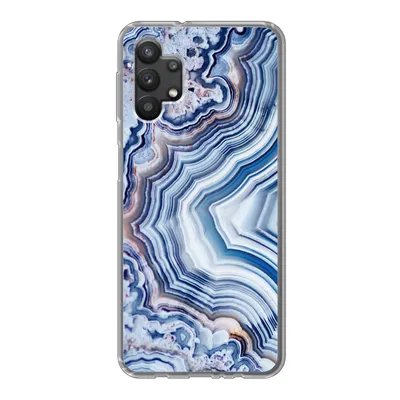 Produktbild von MuchoWow® Handyhülle Schutzhülle Hülle für Samsung Galaxy A32 5G Natursteine - Abstrakt - Chic Silikon Softcase Handy Hülle - Softcase