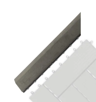 Zdjęcie produktu dla G21 Listwa przejściowa Incana do płytek WPC, narożnik 38,5 x 7,5 cm (lewa)
