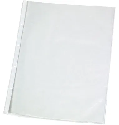 Immagine prodotto di Q-Connect® KF15721 Tasche standard per opuscoli - trasparenti, 0,05 mm, A4, 100 pezzi