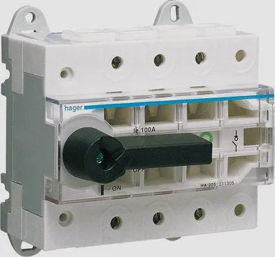 Obrázek produktu pro Spínač-odpojovač HA306 3pólový 125A (HA306)