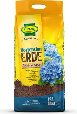 Produktbild von frux Hortensienerde für blaue Sorten