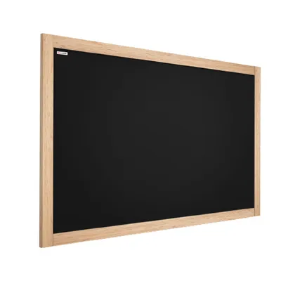 Produktbild von Kreidetafel mit naturlackierten Holzrahmen 120x90cm