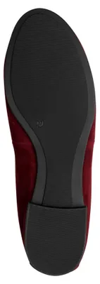 Image de Tamaris, ballerines pour femmes en cuir souple avec un nœud décoratif, modèle 1-22116-41, taille : 40 EU, couleur : rouge