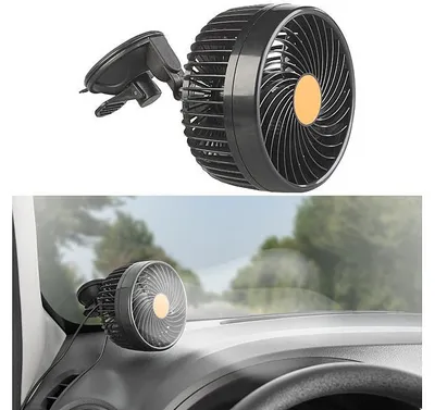 Image de Ventilateur 24 V pour camion avec vitesse réglable VT-70.car