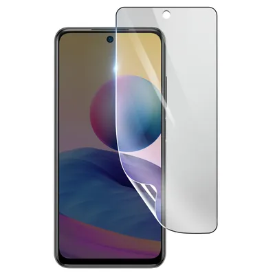 Image de 3mk, protection d'écran hydrogel antichoc et anti-rayures pour Xiaomi Redmi Note 10 5G, Transparent