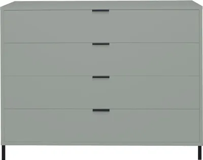 Produktbild von Kommode Erna 119x45x102 Pinie Green matt Lack 14722-Q