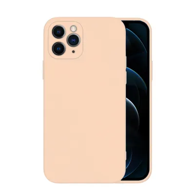 Produktbild von Hülle für iPhone 11 Pro Case Cover Bumper Silikon Softgrip Schutzhülle Farbe: Rosa