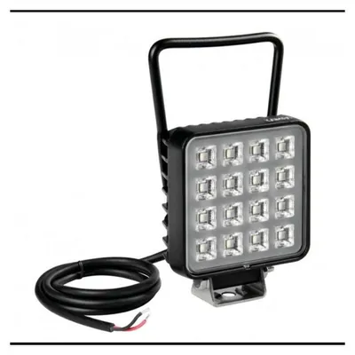Image de Projecteur de travail LED 16 W, 1 380 lm, avec poignée et interrupteur
