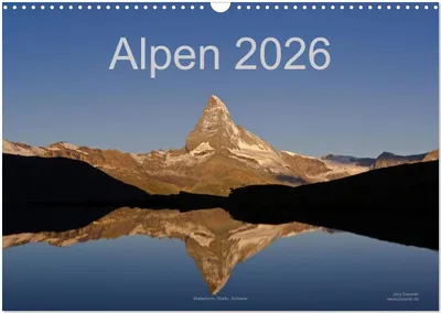 Produktbild von Alpen (Wandkalender 2026 DIN A3 quer), CALVENDO Monatskalender