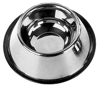 Produktbild von Nobby Edelstahlnapf, rutschfest, 24,5 cm, 0,85 l