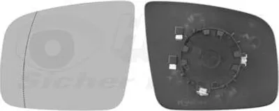 Produktbild von VAN WEZEL Spiegelglas Außenspiegel Links passend für MERCEDES-BENZ VIANO (W639) Asphärisch 3081831