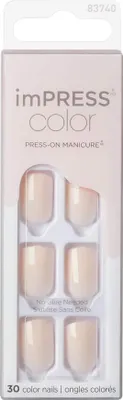 Produktbild von KISS imPRESS color Press-On Manicure S (001 Point Pink) 30 St.