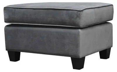 Produktbild von Sitzhocker Hocker Pouf Puff Sitzpouf Fußhocker Ottomane Samt 75x53m Textil
