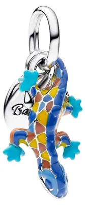 Produktbild von Pandora Charm-Anhänger Salamander Emaille Sterling-Silber 794916C01