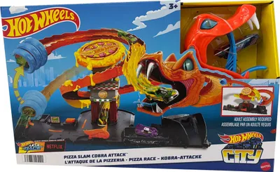Image de Mattel Hot Wheels City Cobra Slam Pizza Attack
