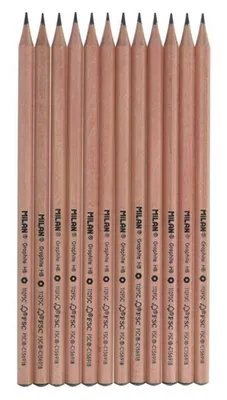 Produktbild von graphitstifte HB 17,5 x 0,7 cmHolz braun 12 Stück