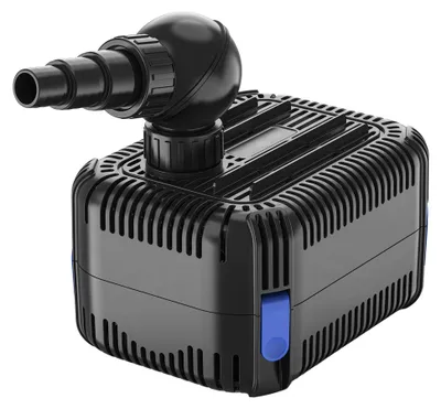 Produktbild von SunSun CDF-6000 Teichpumpe 24V DC / 6000 l/h / 40 W, mit integriertem Blockier- und Trockenlaufschutz