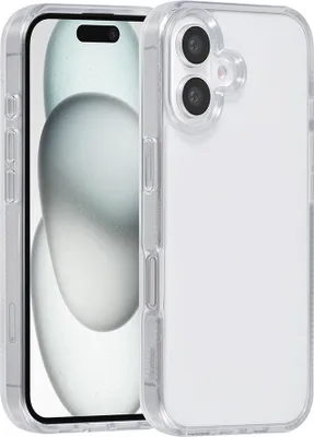 Immagine prodotto di Custodia posteriore TUNIQ per iPhone 16 - Silicone - Bianco