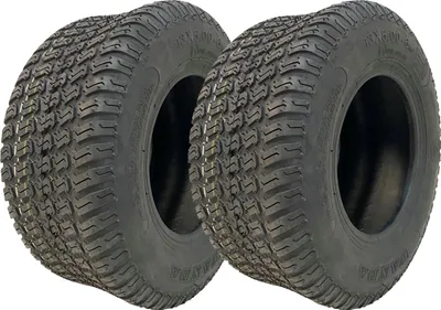 Image de 13x5.00-6 Pneu pour tondeuse à gazon Wanda P332 Multi Turf 4 plis Road Legal (Lot de 2)