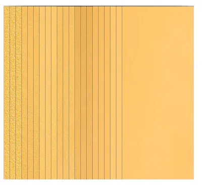 Produktbild von Schleifpapier Set von 21 Stück, 93 x 230 mm, mit Körnungen 120/180/220/320/400/600/800, nass und trocken Schleifpapier für Auto, Holz, Stein, Lack, Metall und Glas, gelb