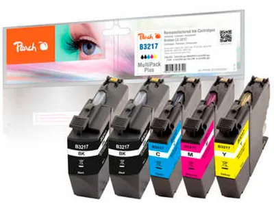 Productafbeelding van Peach PI500-225 Peach Patrone Brother Nr.3217       MultiPackPlus REM,KOM