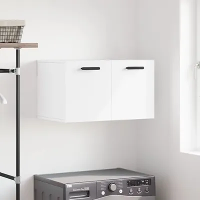 Produktbild von [Home] Wandschrank Weiß 60x36,5x35 cm Holzwerkstoff , Neue Mode 2024 im häuslichen Leben