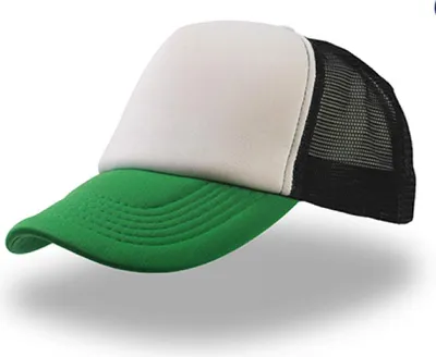 Produktbild von Atlantis RAPP | Original Trucker Cap - Farbe: White/Green/Black - Größe: One Size
