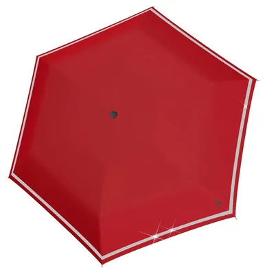 Image de Knirps parapluie de poche parapluie Rookie Manual Umbrella Salsa rouge