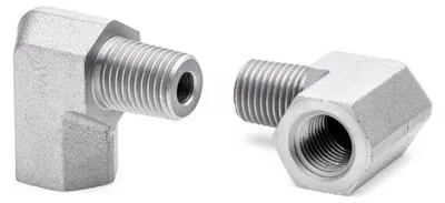 Produktbild von POLBERIS Rohrbogen 1/4'' NPT nyplowe stalowe