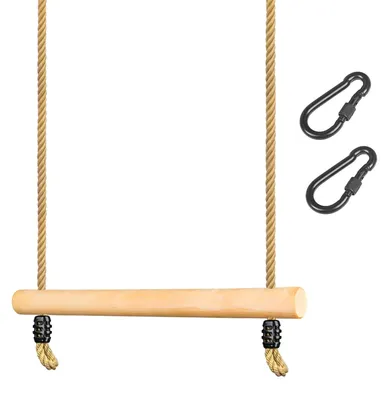 Immagine prodotto di Altalena a trapezio in legno con corda regolabile