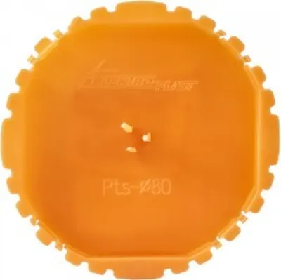 Produktbild von Putzdeckel Signaldeckel 80mm PTs80 rot für Schalterdosen 50 Stück E-P