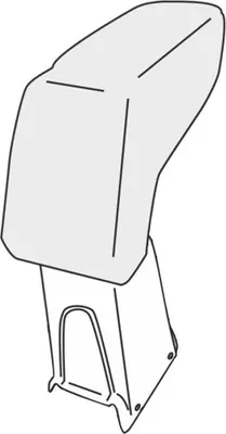 Immagine prodotto di Bracciolo Ford Ka 2009-2016 (ARMS, tessuto)