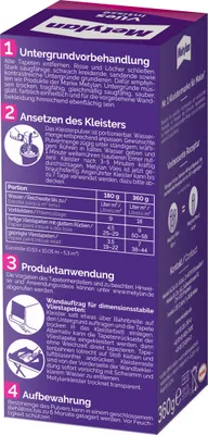 Produktbild von Metylan Vlies Tapetenkleister 360 g