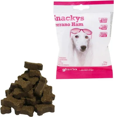 Image de Friandise pour chiens Gloria au jambon (30 x 75 g)