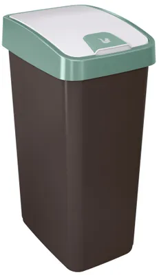 Obrázok produktu pre keeeper "magne" odpadkový kôš, 45 litrov, nordic-green kompaktný prémiový odpadkový kôš s dvojcestným otváraním: - 1 kus (1060531500000)