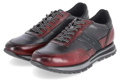 Productafbeelding van Bugatti heren veterschoenen, rood, glad leer, maat: 42
