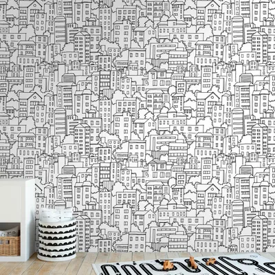 Produktbild von A.S. Creation Livingwalls Fototapete The Wall III 398601 Eine Rolle Ein Motiv 159 x 280 cm Schwarz Weiß