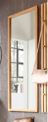 Image de Wandspiegel >Albany< in Eiche geölt - 50x120x2 (BxHxT)